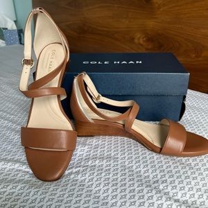 Cole Haan wedge sandals size 7.5